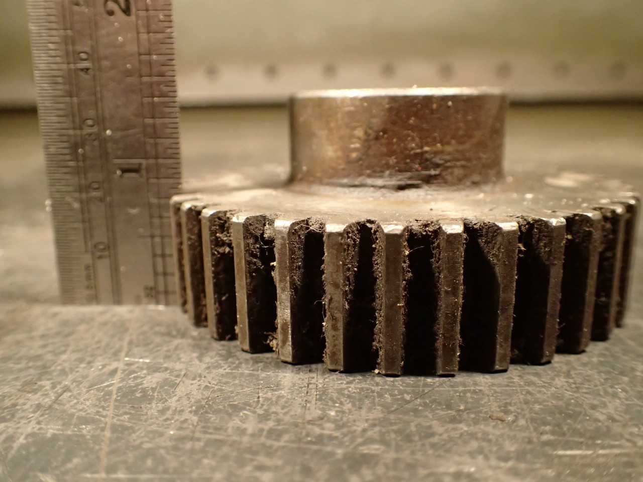 29607-102 Lathe Change Gear: 36-Tooth, 12DP 3-3/16" OD 3/4" Keyed Bore - LATHE PARTS