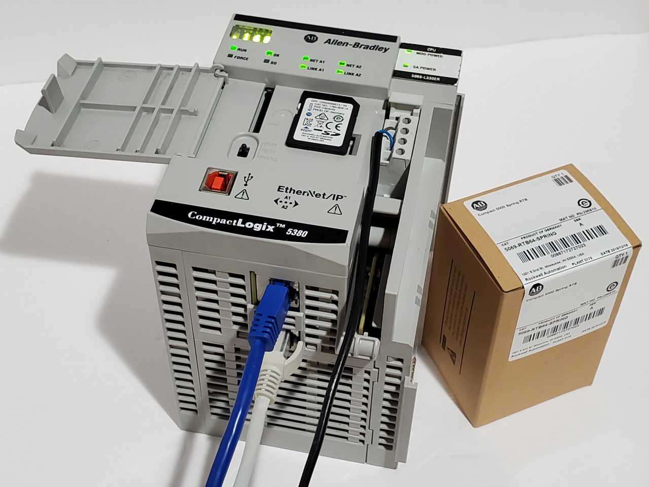 Allen Bradley CompactLogix 5069-L330ER Plus Brand new 5069-RTB64 Spring - AUTOMATION & CONTROLS Allen Bradley CompactLogix 5069-L330ER Plus Brand new 5069-RTB64 Spring - AUTOMATION & CONTROLS