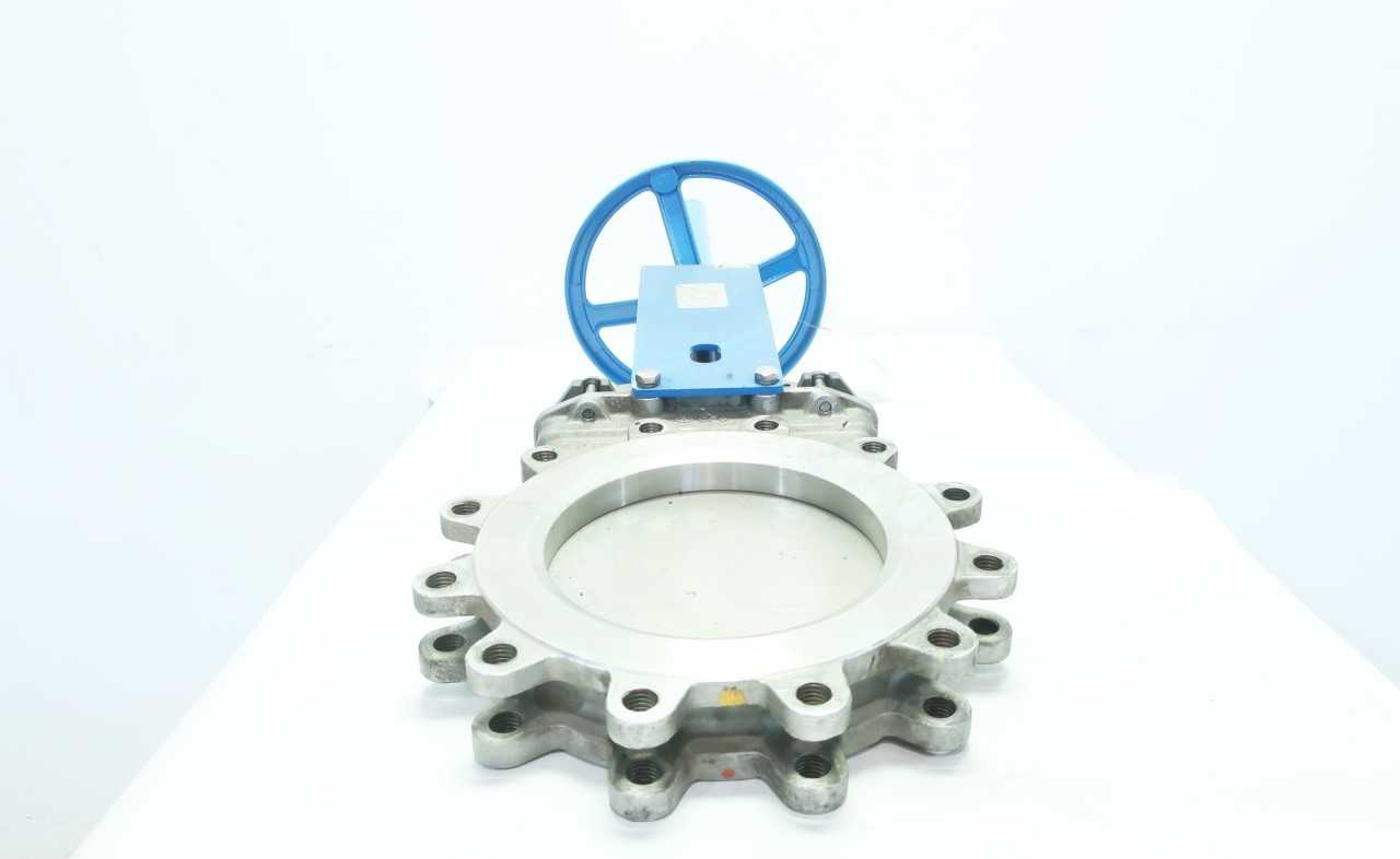 ACT AMERICAN CONTROLS TECHNOLOGY 20-3434M MANUAL STAINLESS FLANGED 10IN KNIFE GATE VALVE - KNIFE GATE VALVE
