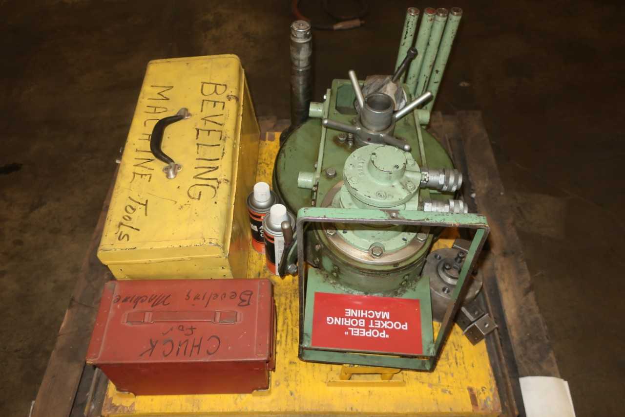 GEORGE WISCH 9-964 RA8/36 POCKET BORING MACHINE - MACHINING ACCESSORIES & TOOLING