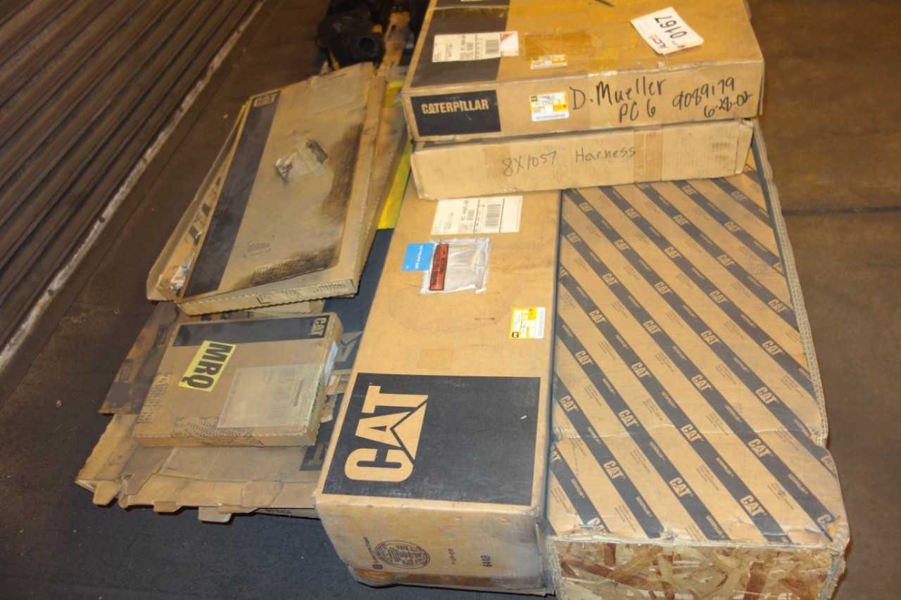 1 PALLET OF CAT HEAVY EQUIPMENT PARTS - ELECTRIC POWER TOOLS
