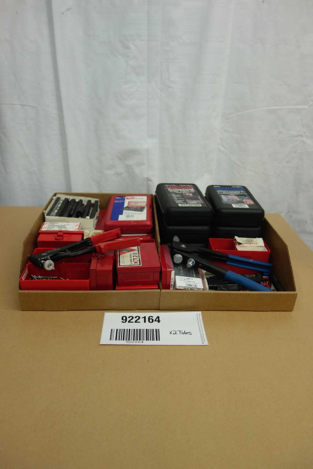 LOT OF HELICOIL THREAD REPAIR KITS AND ACCESSORIES - ELECTRIC POWER TOOLS
