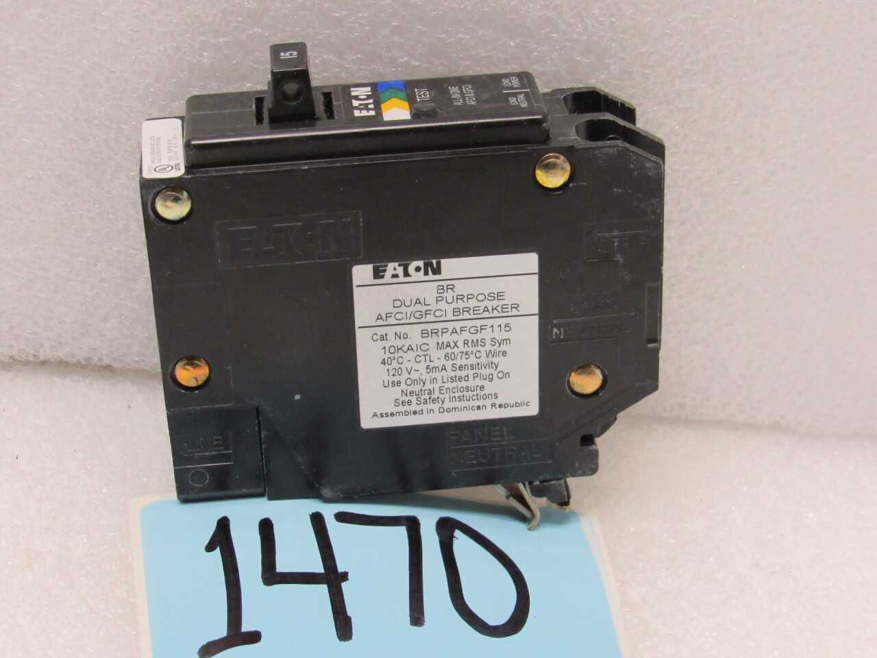 Eaton Circuit Breakers - CIRCUIT BREAKERS