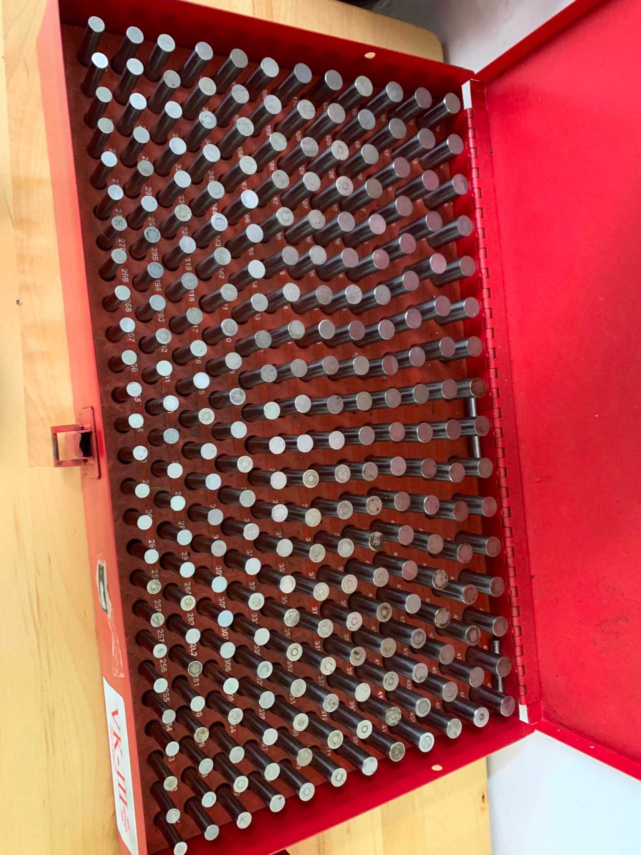 Van Keuren Pin Gage Set - ELECTRIC POWER TOOLS