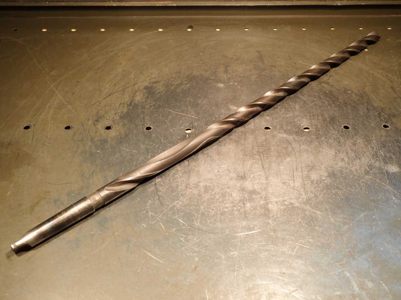 1-1/16" 1.0625" Drill Bit 19-1/2" Extra Long Flutes Morse Taper #2 Shank MT2 2MT - WORKHOLDING