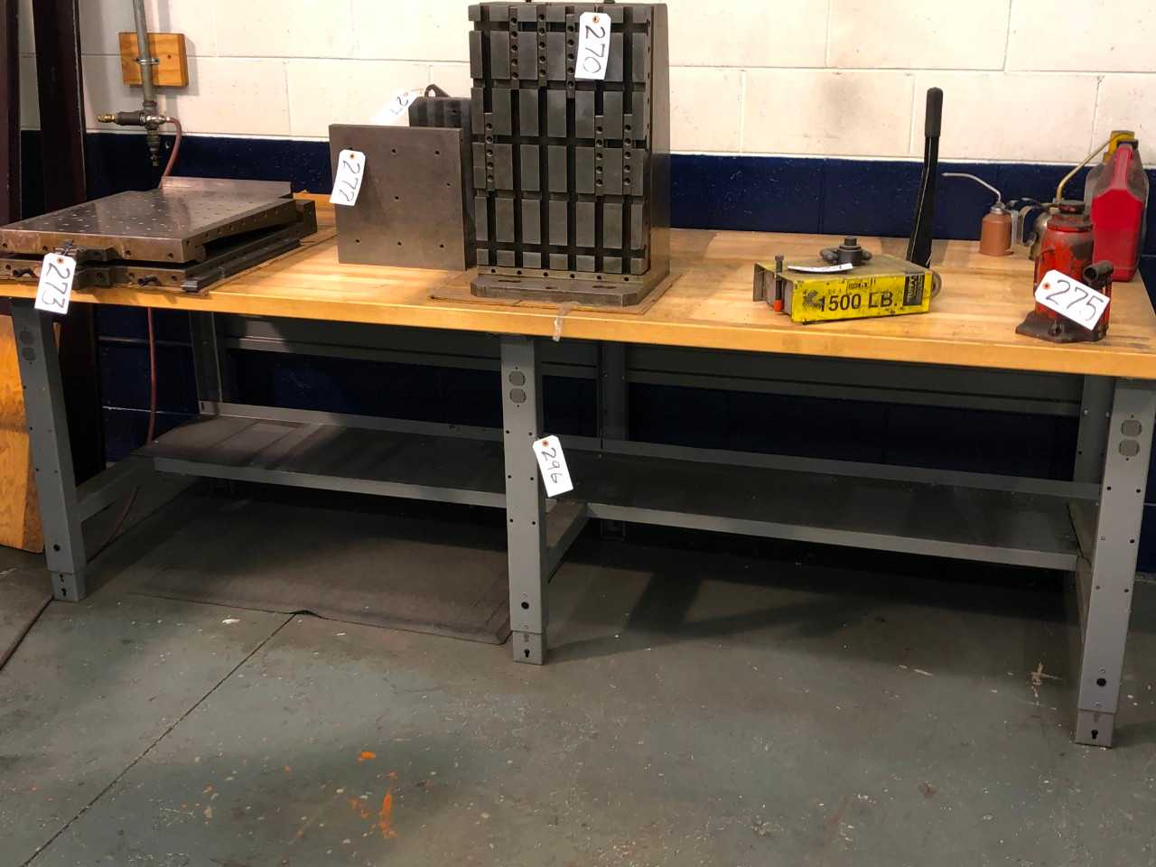 36" x 96" Mapletop Work Bench - PLANT & FACILITY