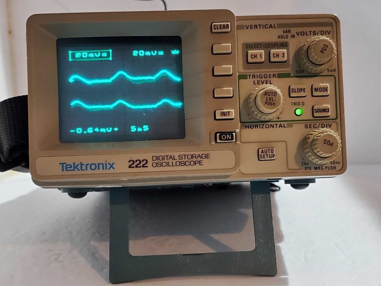 Tektronix 222 Digital Storage Oscilloscope - ANALYZER