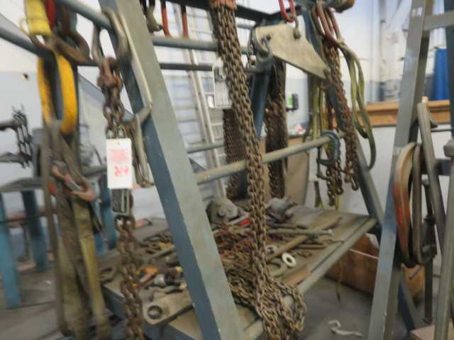 "A" Frame of clamps and rigging items - MISCELLANEOUS