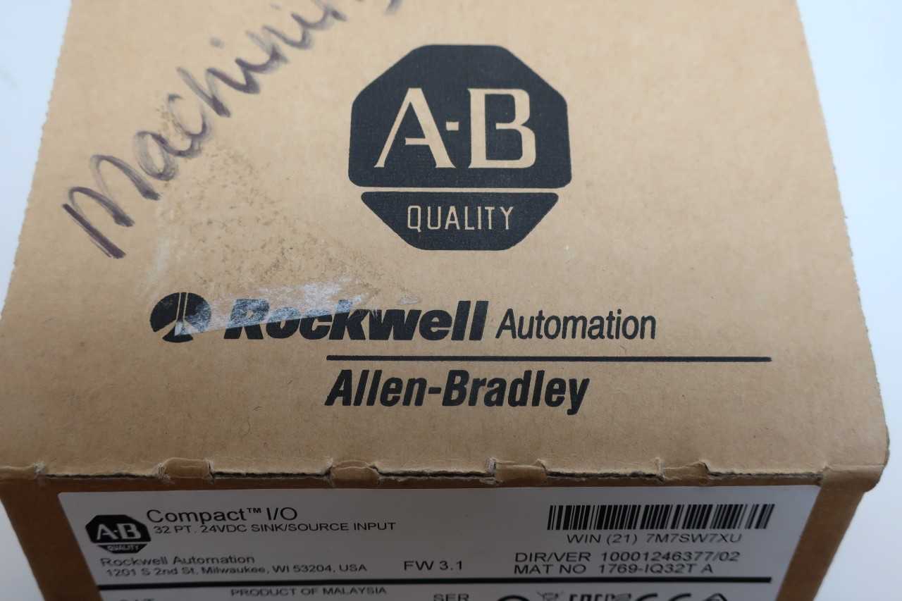 ALLEN BRADLEY 1769-IQ32T COMPACT I/O INPUT MODULE - AUTOMATION & CONTROLS