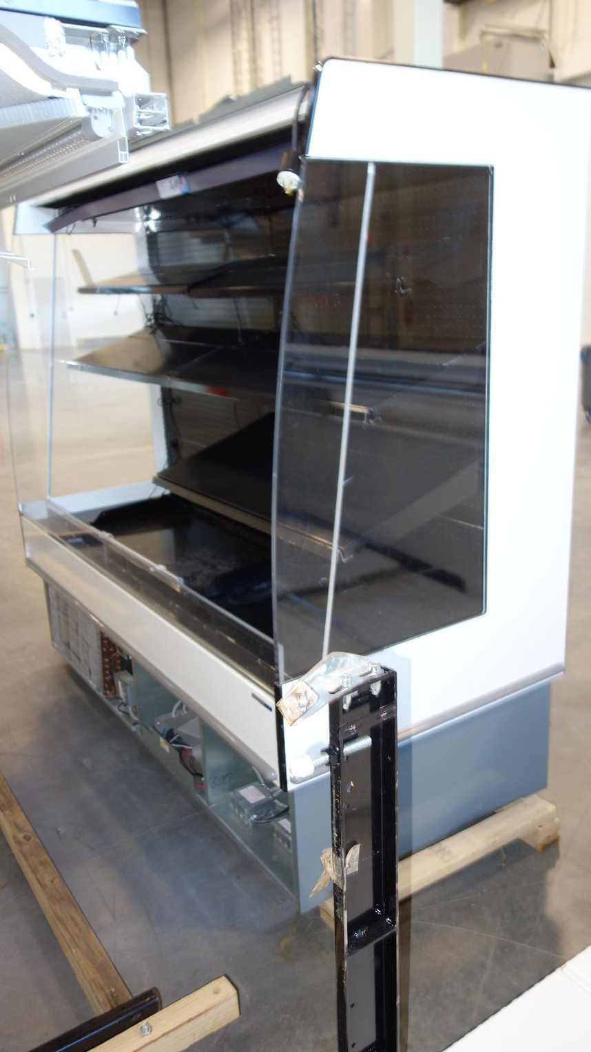 HILLPHOENIX C000088669PF7S 956H SELF-CONTAINED 4 DECK COMMERCIAL REFRIGERATOR FREEZER 208V-AC