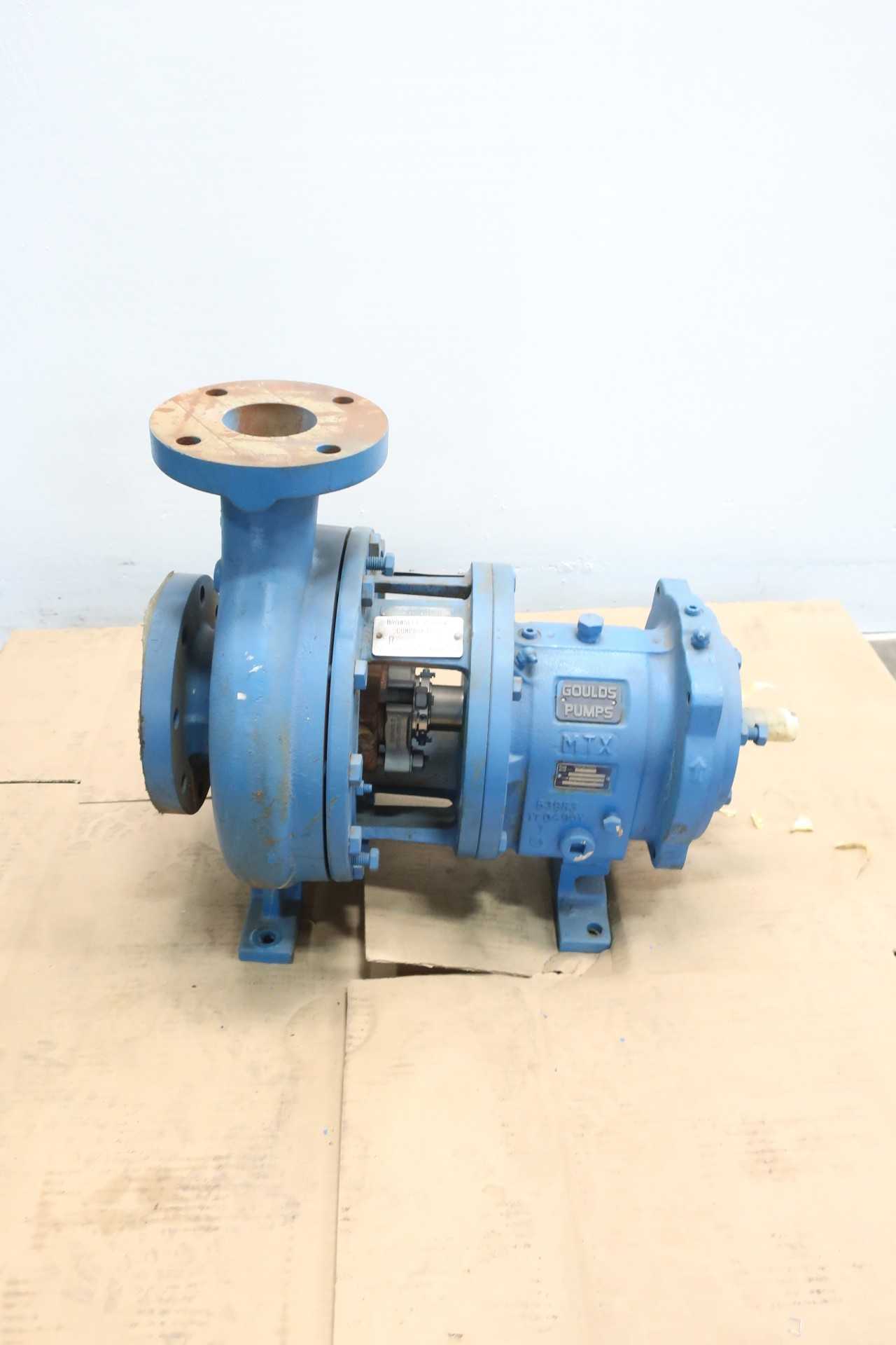 GOULDS 3196 MTX 3X4-10 IRON 3IN 300GPM 73FT 10IN 1-1/8IN 4IN CENTRIFUGAL PUMP - CENTRIFUGAL PUMP GOULDS 3196 MTX 3X4-10 IRON 3IN 300GPM 73FT 10IN 1-1/8IN 4IN CENTRIFUGAL PUMP - CENTRIFUGAL PUMP