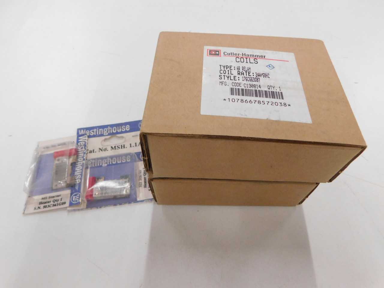 Lot of Quantity 2x Coils and 2 Heater packs - HVAC EQUIPMENT