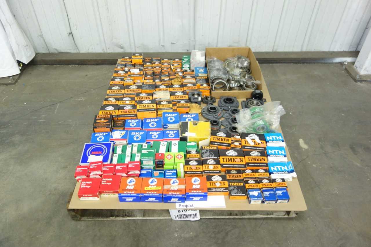 PALLET OF ASSORTED BEARINGS - BEARINGS