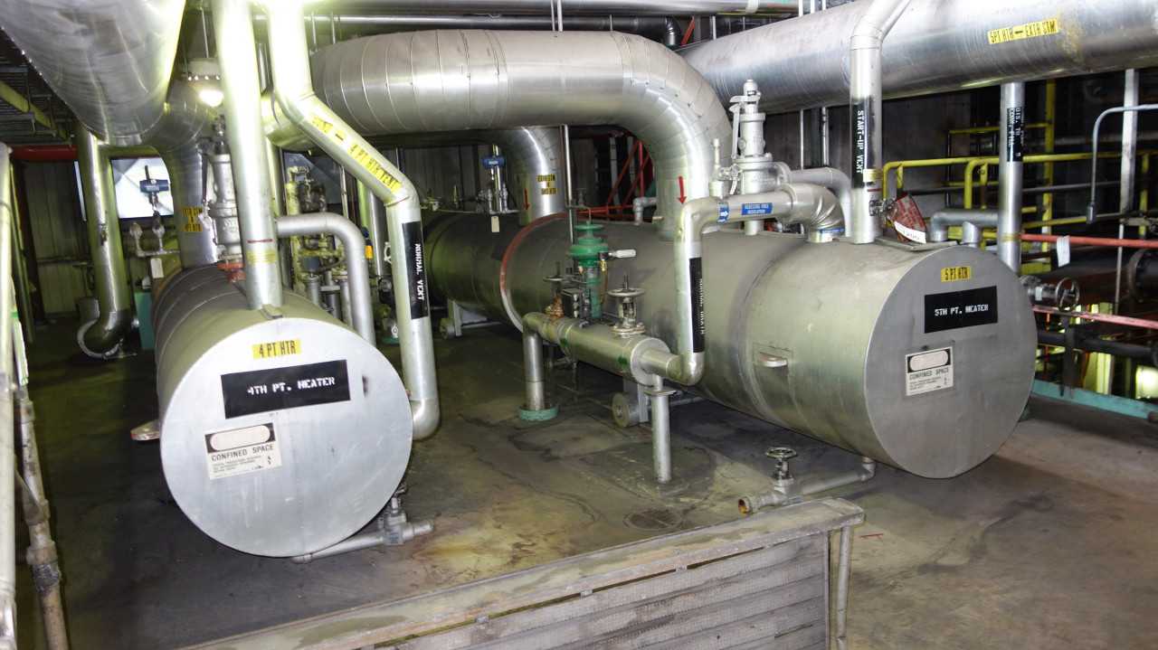 LOT OF 2 YUBA FEEDWATER HEAT EXCHANGERS - 