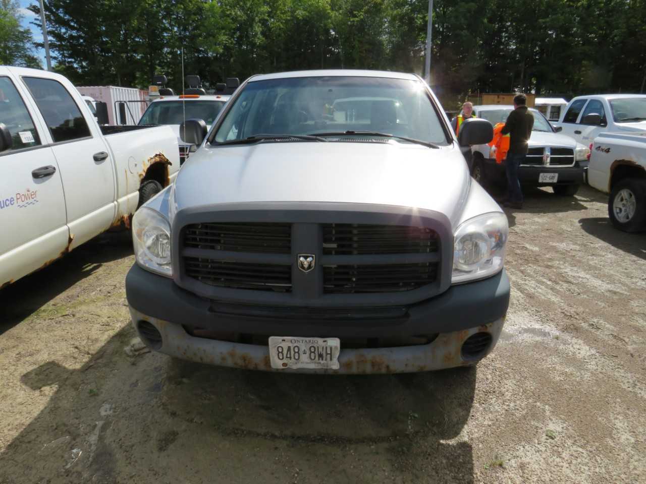 2008 DODGE RAM 1500 4X4 QUAD CAB PICKUP TRUCK - HYDRO EXCAVATOR TRUCKS