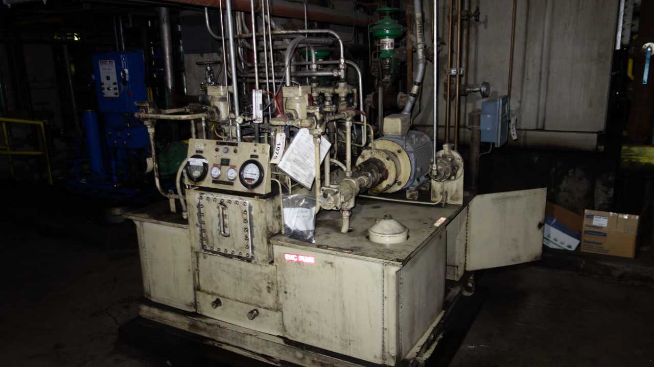 HYDRAULIC POWER UNIT WITH 2X HARTMANN PUMPS, VALVES - VALVES
