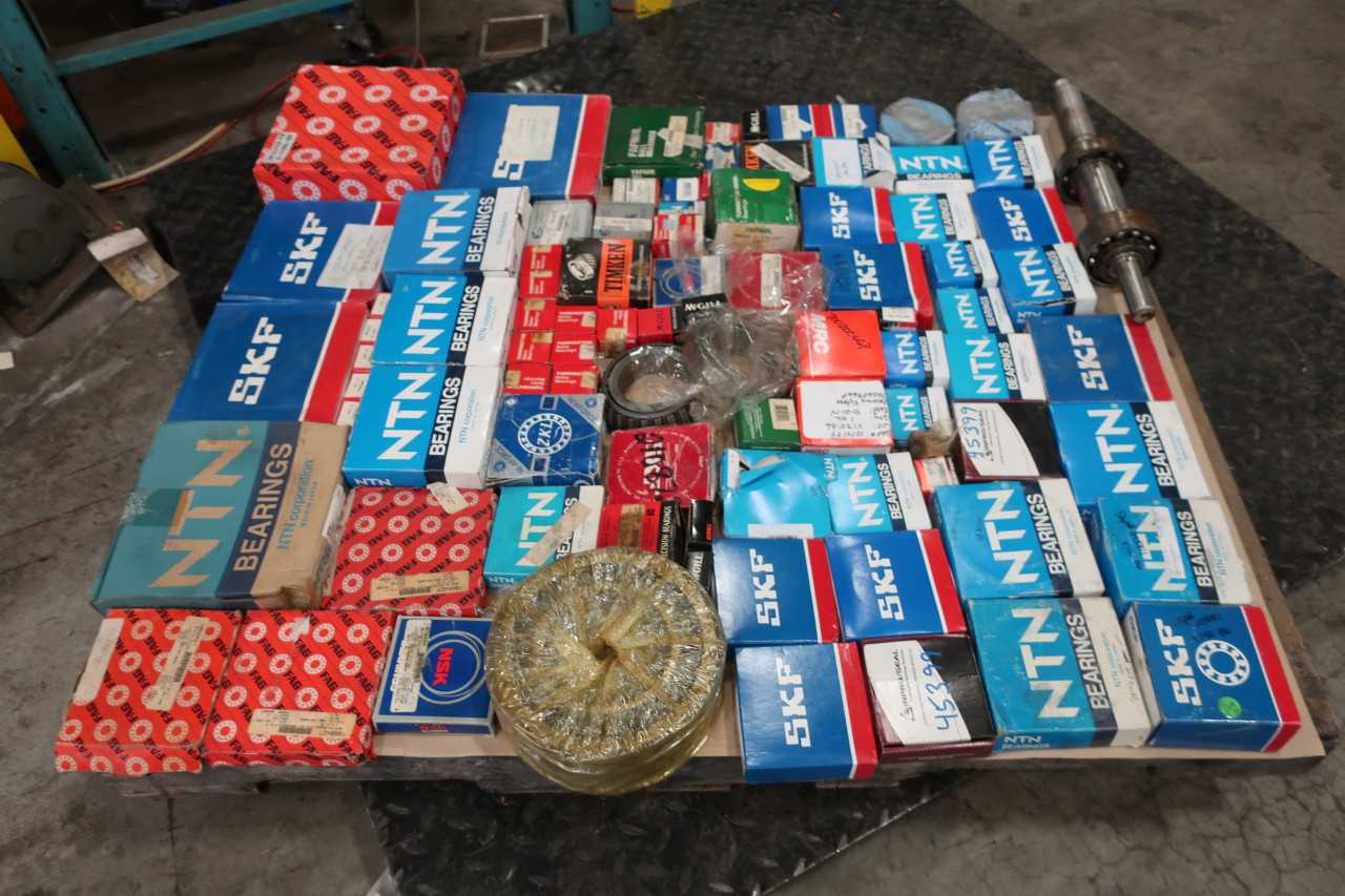 1 PALLET OF ASSORTED BEARINGS NTN SKF FAG TIMKEN - BEARINGS