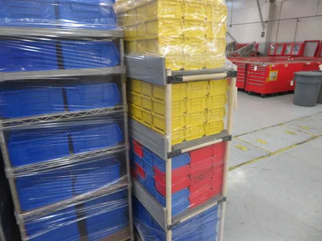 Rack with parts boxes - MISCELLANEOUS