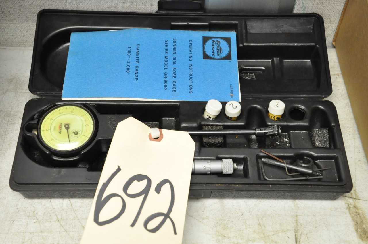 Sunnen Dial Bore Gauge with Case - ELECTRIC POWER TOOLS