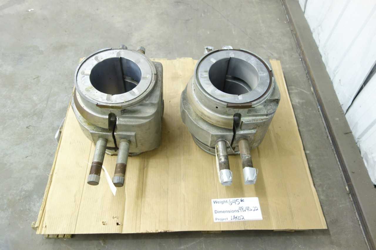 LOT OF 2 DODGE 430741 SLEEVOIL LINER ASSEMBLIES - BEARINGS