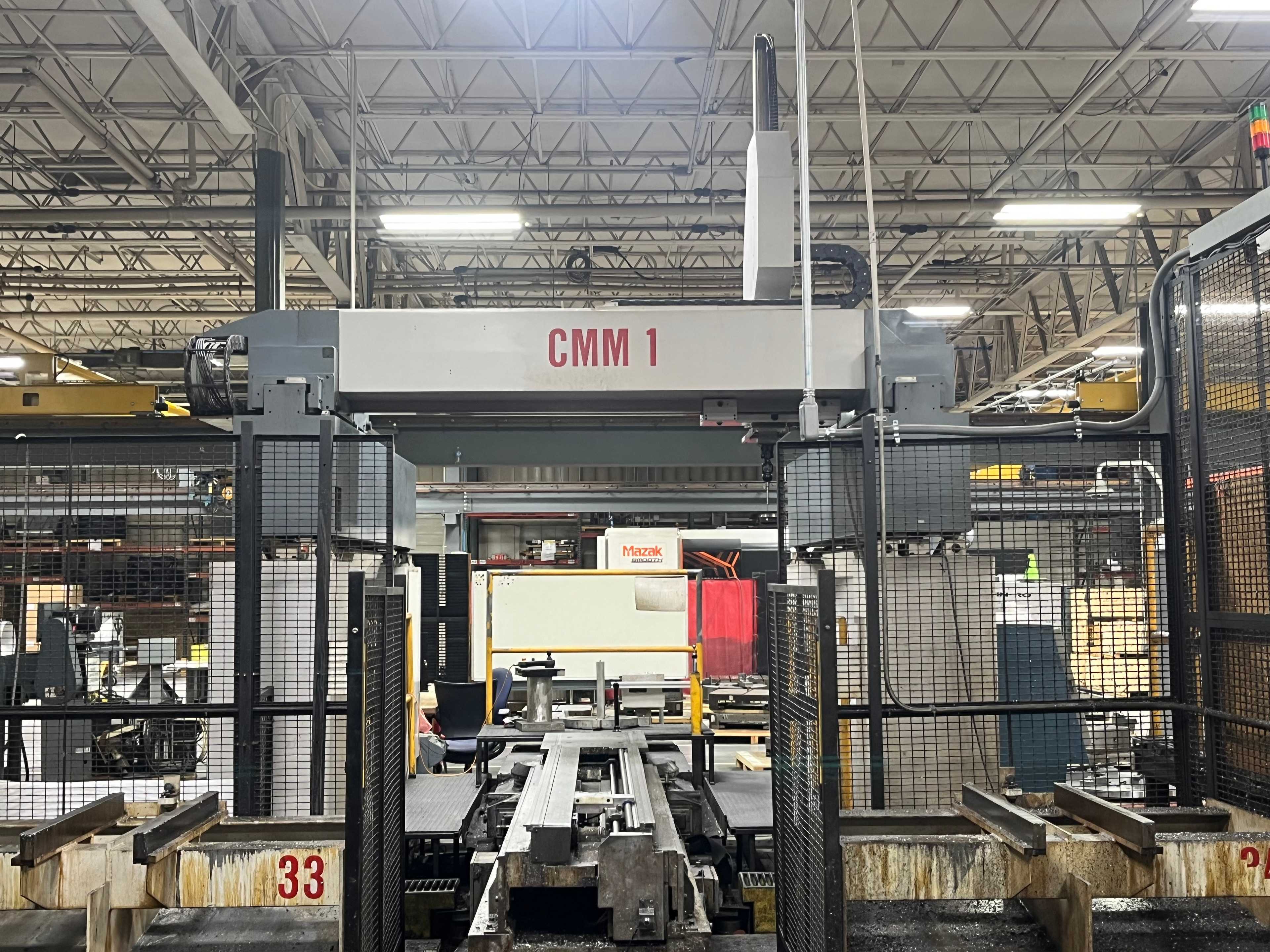1993 DEA Delta 3404 CMM w/ 2014 Hexagon RC1 Controls & Pallet Transfer System - AUTOMATION & CONTROLS
