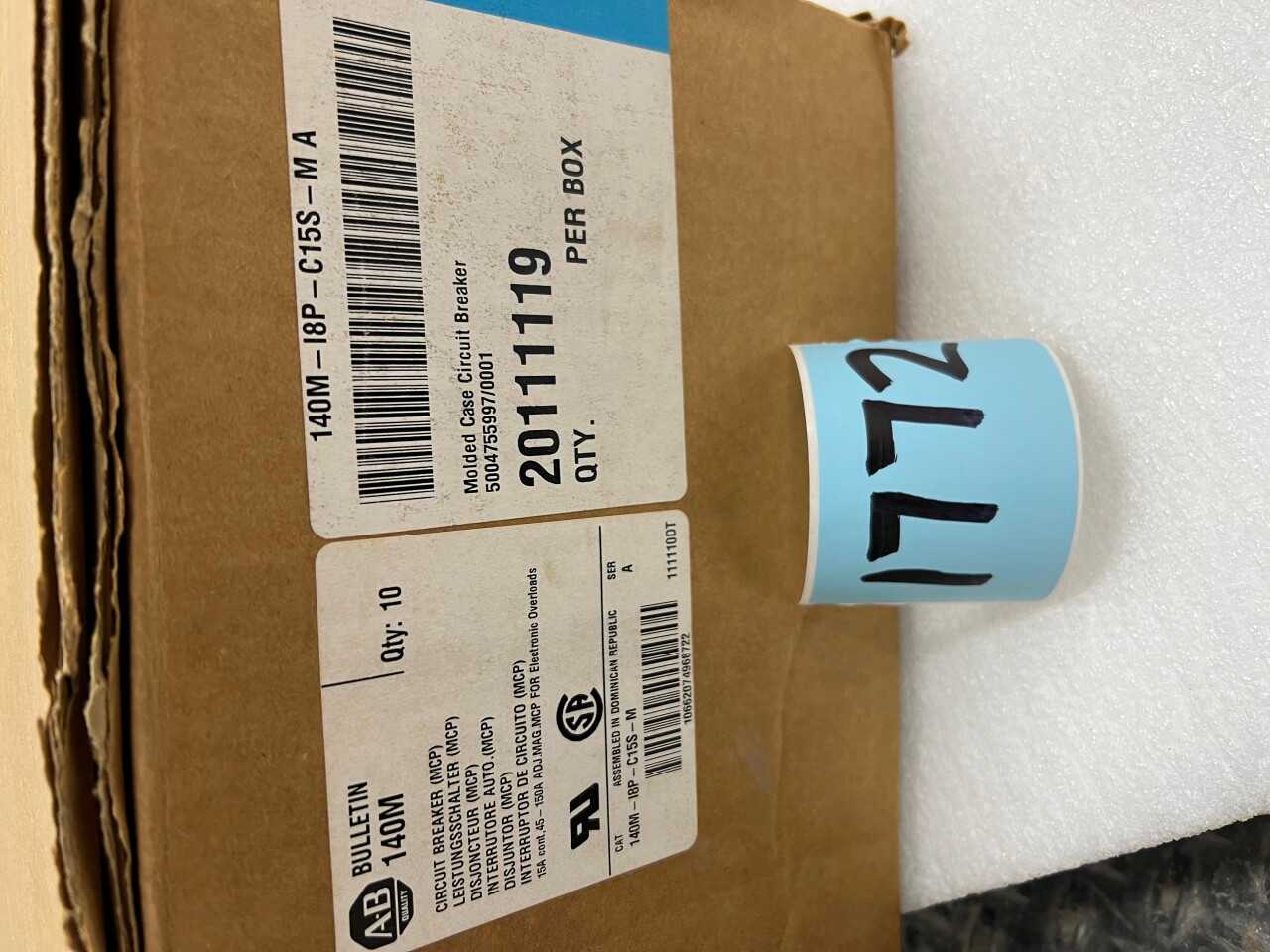 Allen Bradley circuit breakers - CIRCUIT BREAKERS