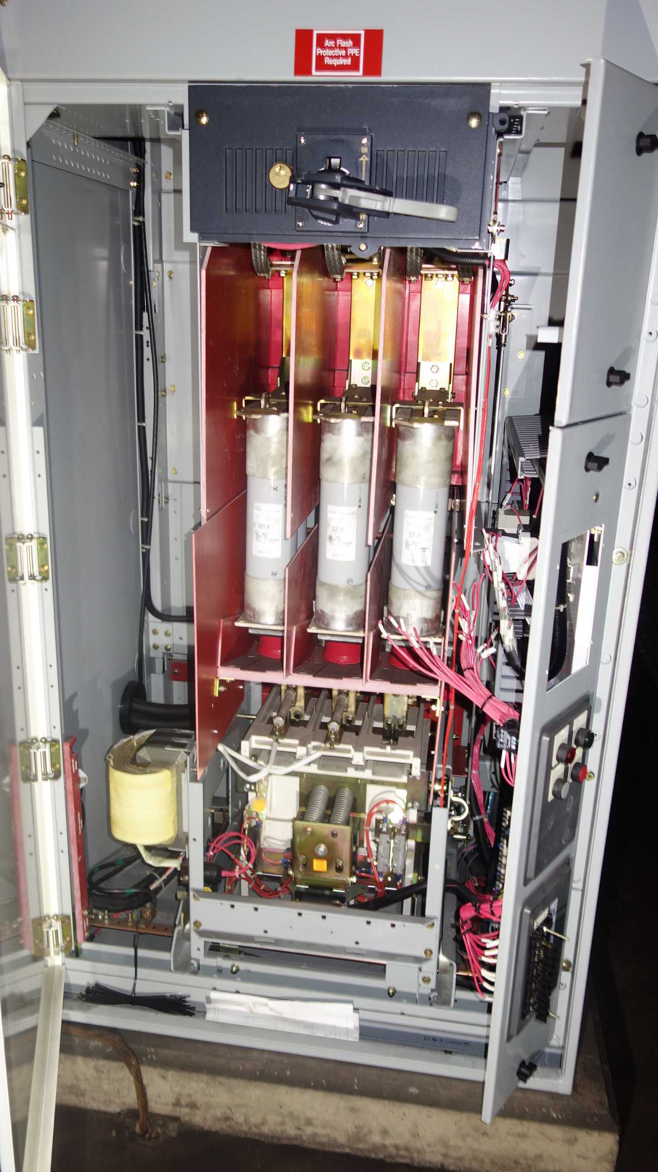 X3 SECTIONS OF EATON AMPGARD MOTOR CONTROL PANELS - AUTOMATION & CONTROLS