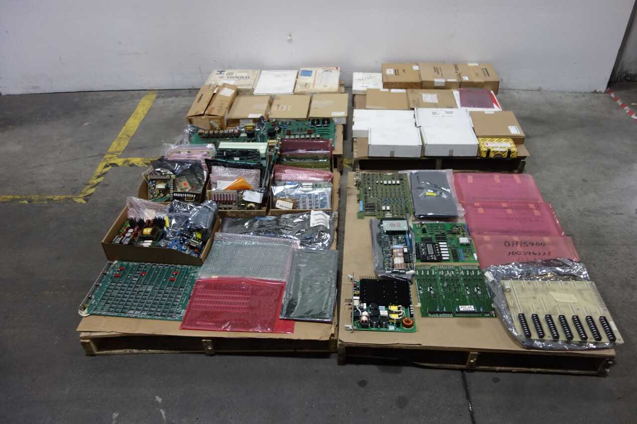 4 PALLETS OF ASSORTED PCB CIRCUIT BOARDS - AUTOMATION & CONTROLS