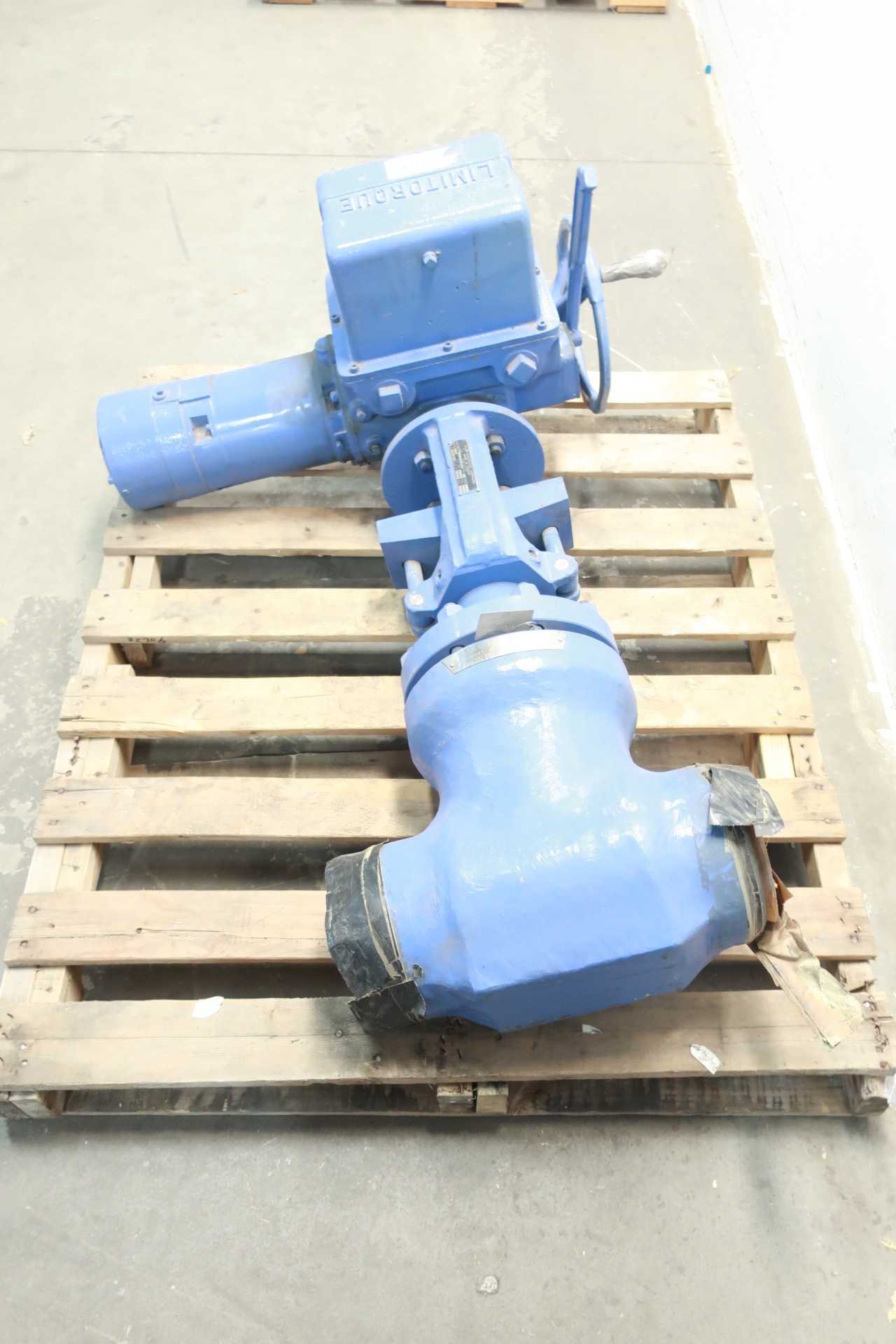 VELAN 6GM-62-FB ELECTRIC 150 STEEL BUTT WELD 6IN CONTROL VALVE - CONTROL VALVE