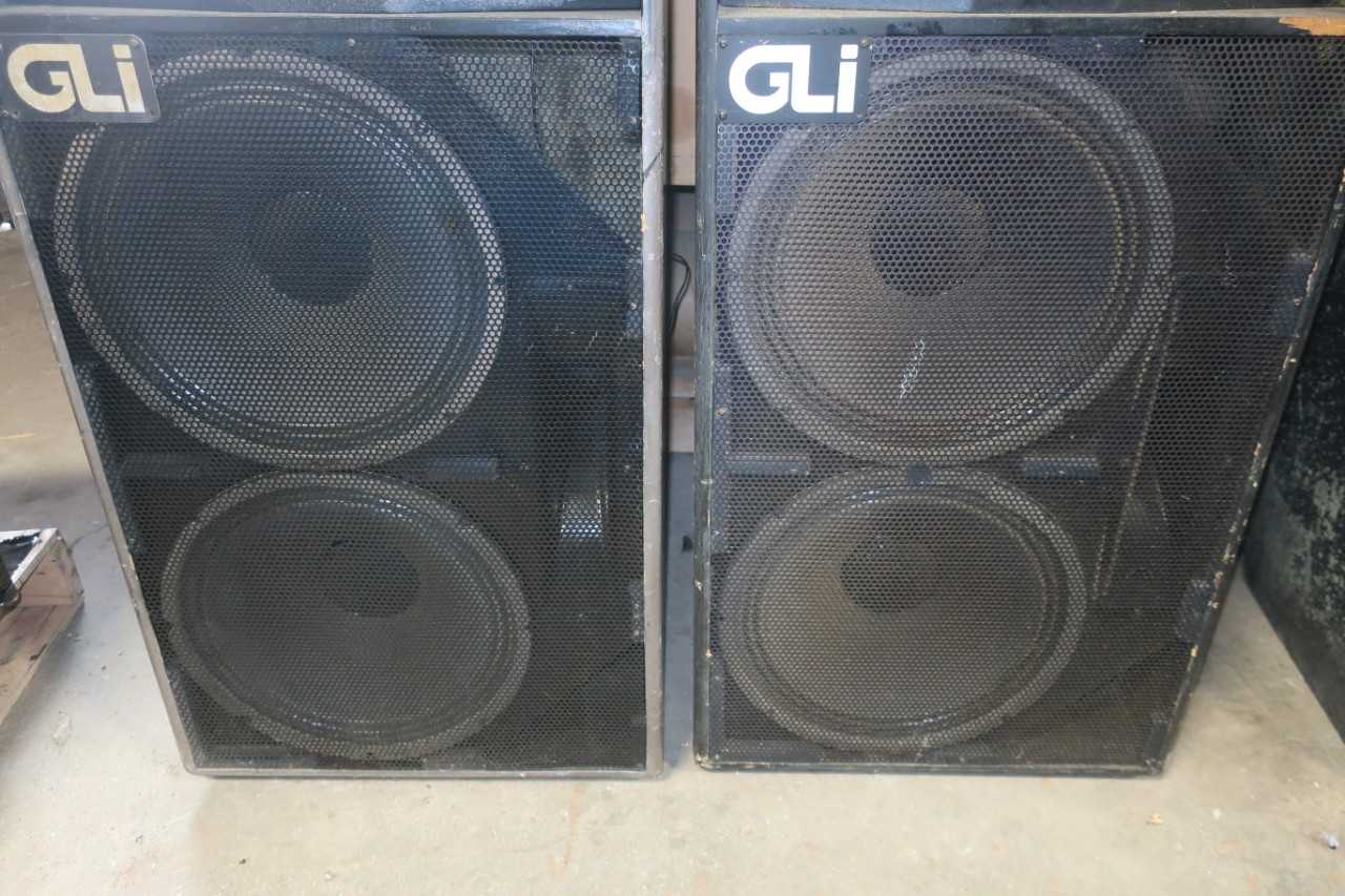 LOT OF 2 GLI SPEAKERS - MISCELLANEOUS