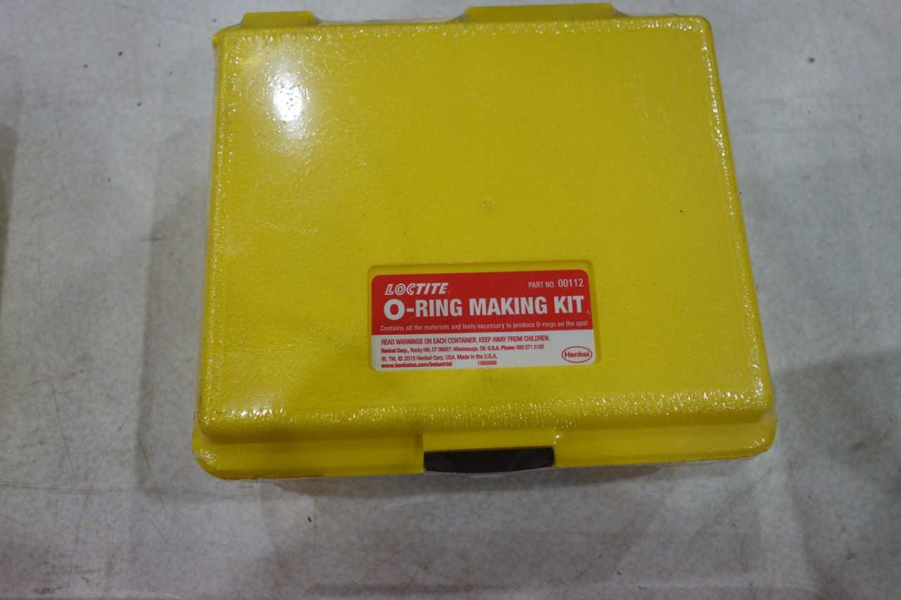 Lot of Loctite 00112 O-Ring Making Kits with Viton 75 DURO O-Ring Kits - INDUSTRIAL PARTS