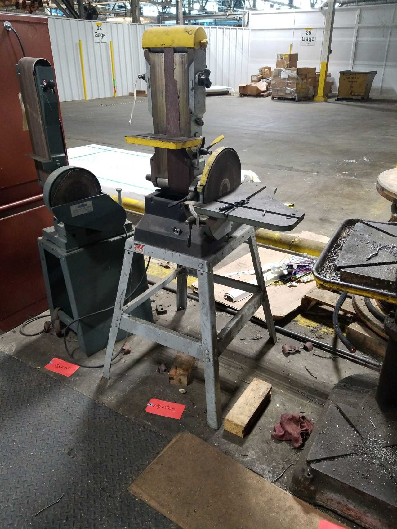 Delta 31-280 Belt and Disc Sander - MACHINE TOOLING
