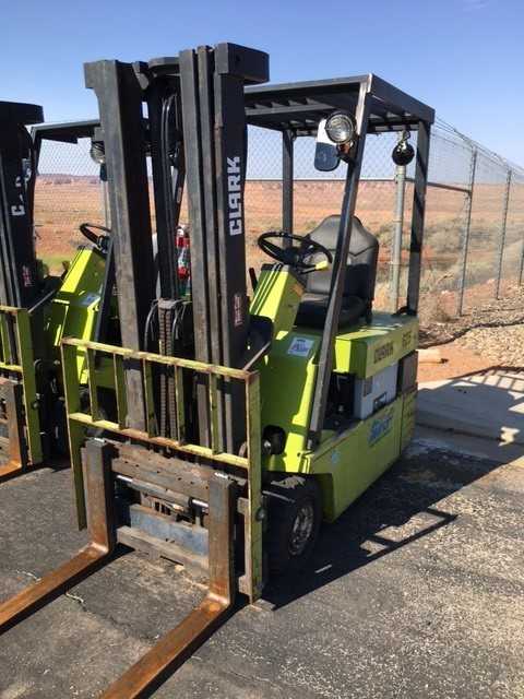 1993 Forklift, Clark, Model TM15, - FORKLIFTS