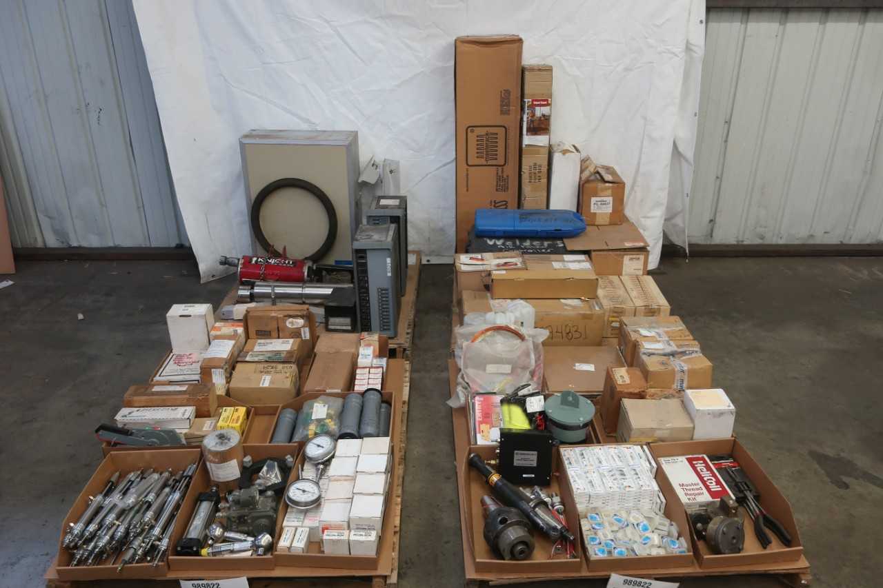 4 PALLETS OF ASSORTED MRO - INDUSTRIAL PARTS