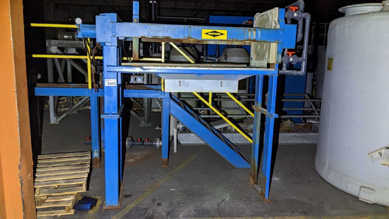 SAMCO FILTER PRESS - PROCESS EQUIPMENT SAMCO FILTER PRESS - PROCESS EQUIPMENT