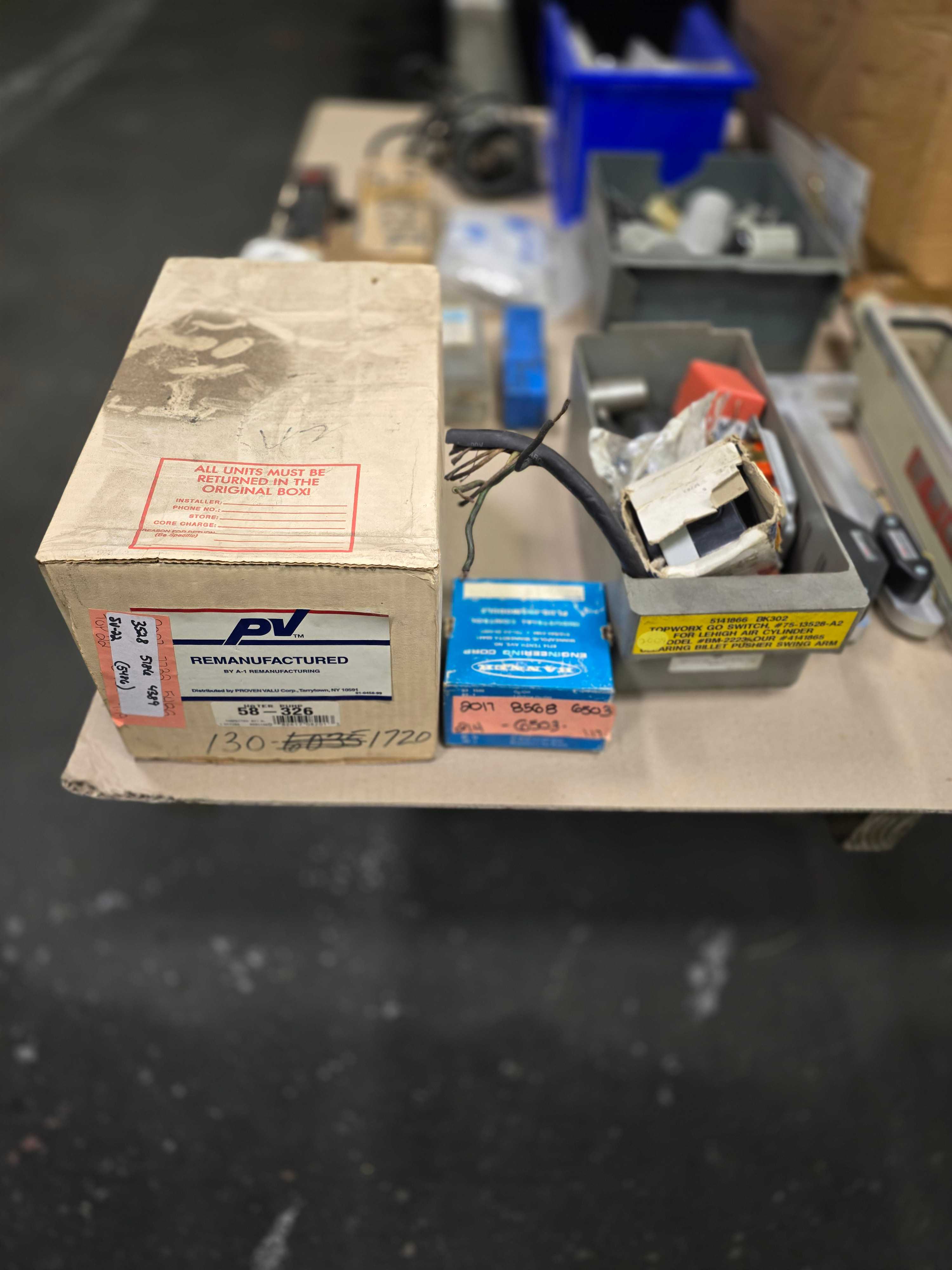 LOT OF INDUSTRIAL PARTS - INDUSTRIAL PARTS