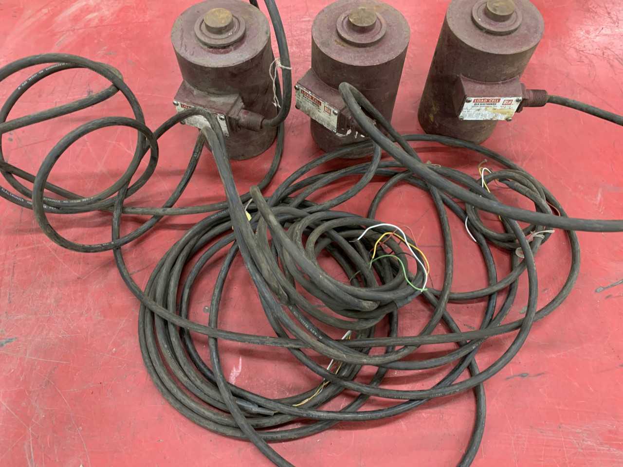 LOT OF 3 BLH ELECTRONICS LOAD CELLS C2P1 - ELECTRICAL COMPONENTS