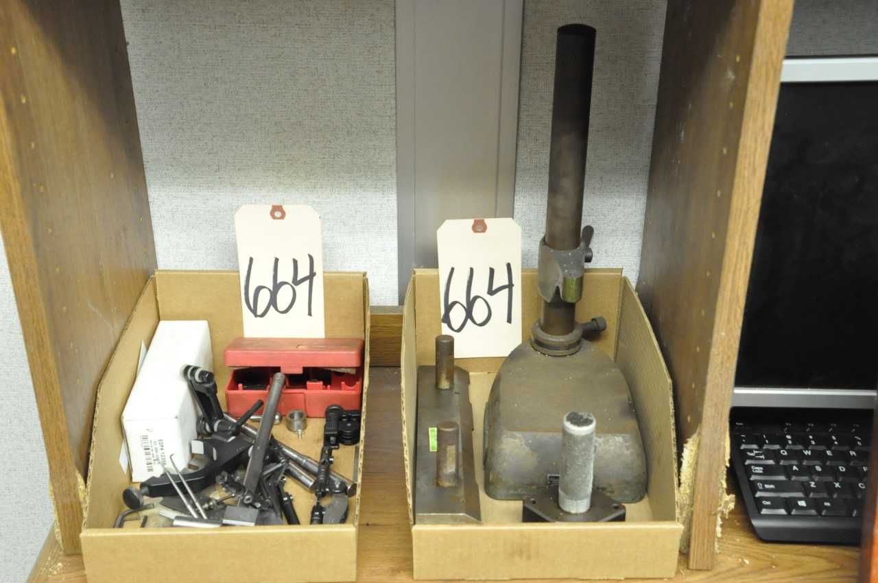 Indicator Stand and Parts in 2 Boxes - ELECTRIC POWER TOOLS