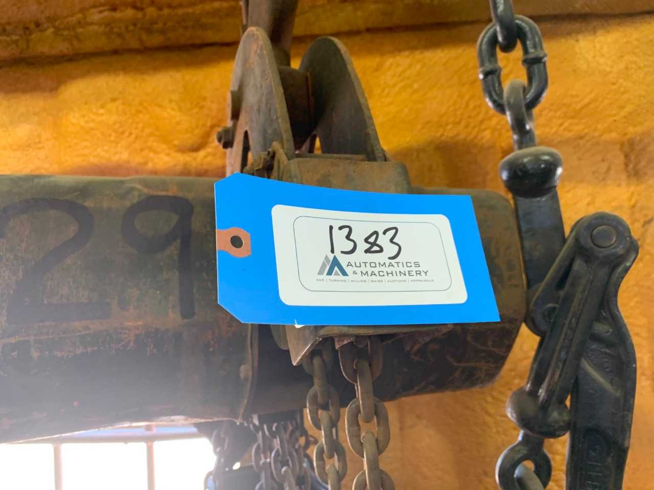 Chain Hoist - PLANT & FACILITY