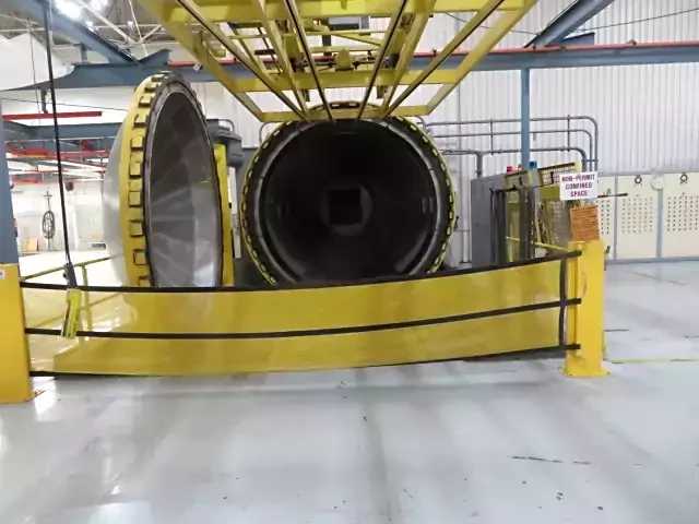 TEC Autoclave 10' X 50' 650 Degree, 210 PSI, under power at this time - MISCELLANEOUS