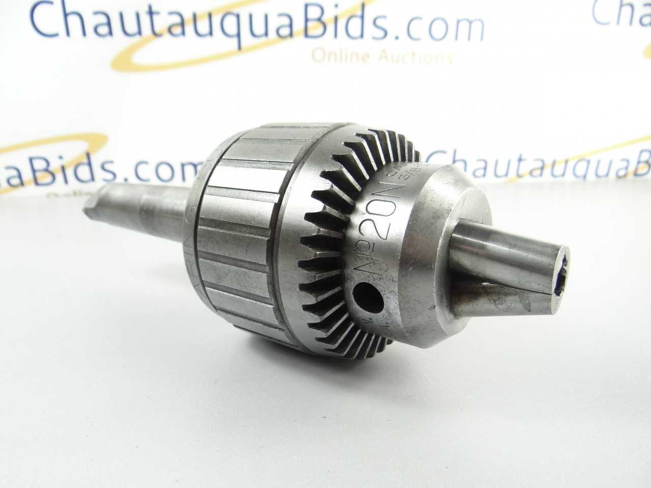 Jacobs 20N Ball Bearing Super Chuck 4MT Shank 1 Inch Capacity - HOLEMAKING TOOLS
