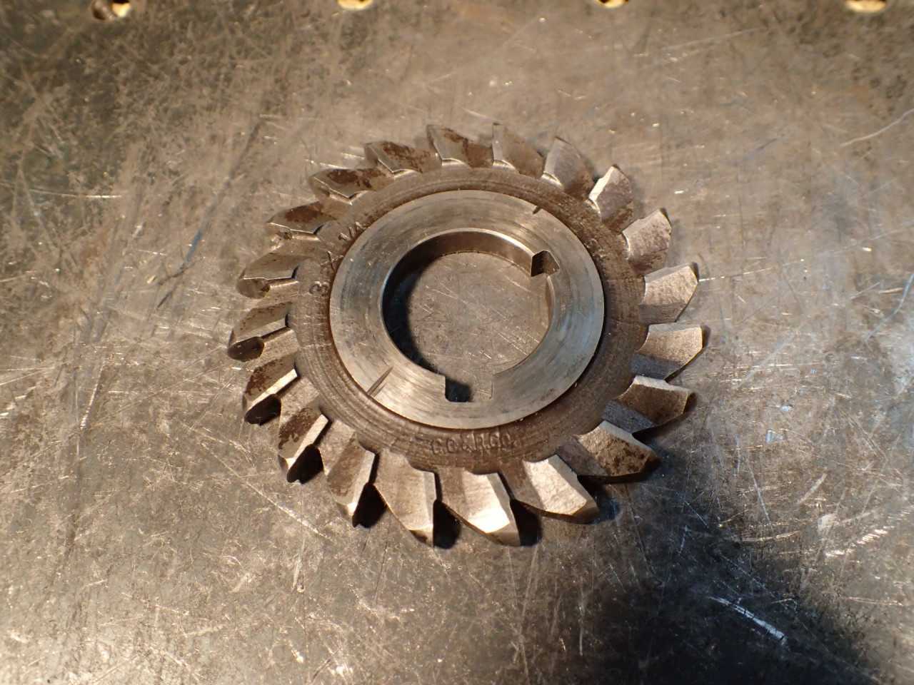 CC&R 1/4" Cir (1/8 Rad) Convex Milling Cutter 3" OD 1" Horizontal Mill Arbor USA - MILLING TOOLS