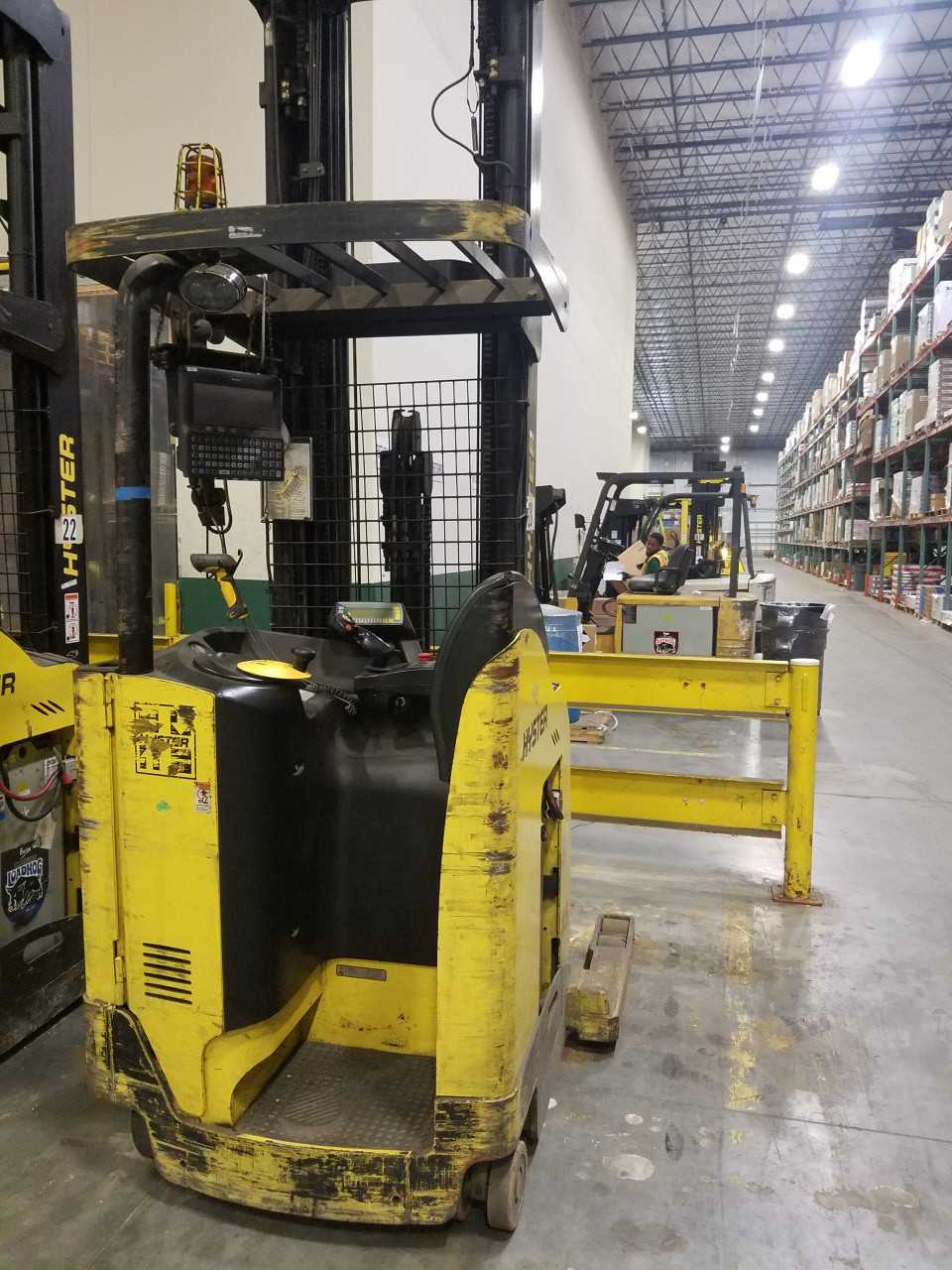2009 Hyster N45ZR REACH TRUCK, Lakeland, FL - REACH TRUCKS