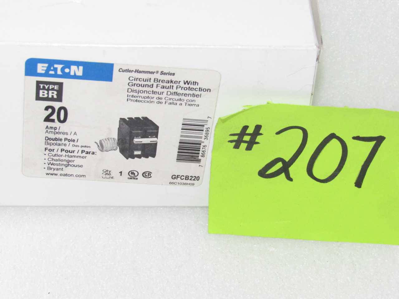 Lot of Eaton Circuit Breakers - MISCELLANEOUS