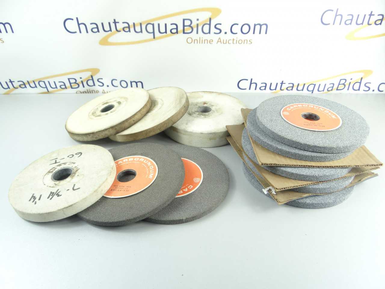 Lot of 11 Mostly New Assorted Grinding Wheels - GRINDING WHEELS