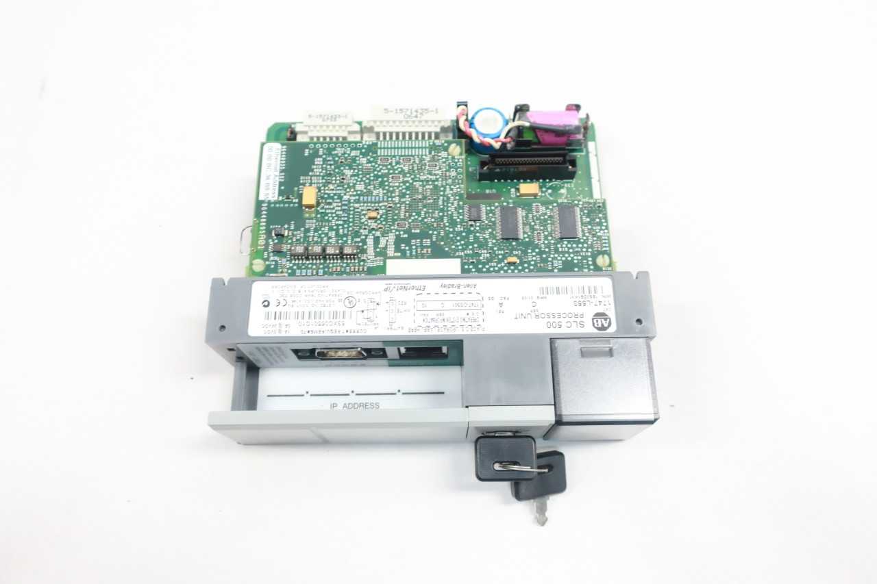 ALLEN BRADLEY 1747-L553 SER C PROCESSOR MODULE - AUTOMATION & CONTROLS