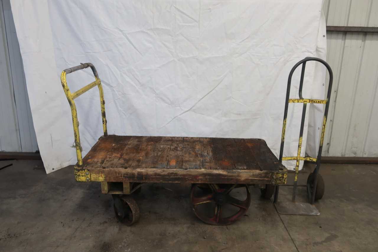 1 CART 60X30 W/ DOLLY MAX LOAD 5,000 LBS - ROLLING CARTS