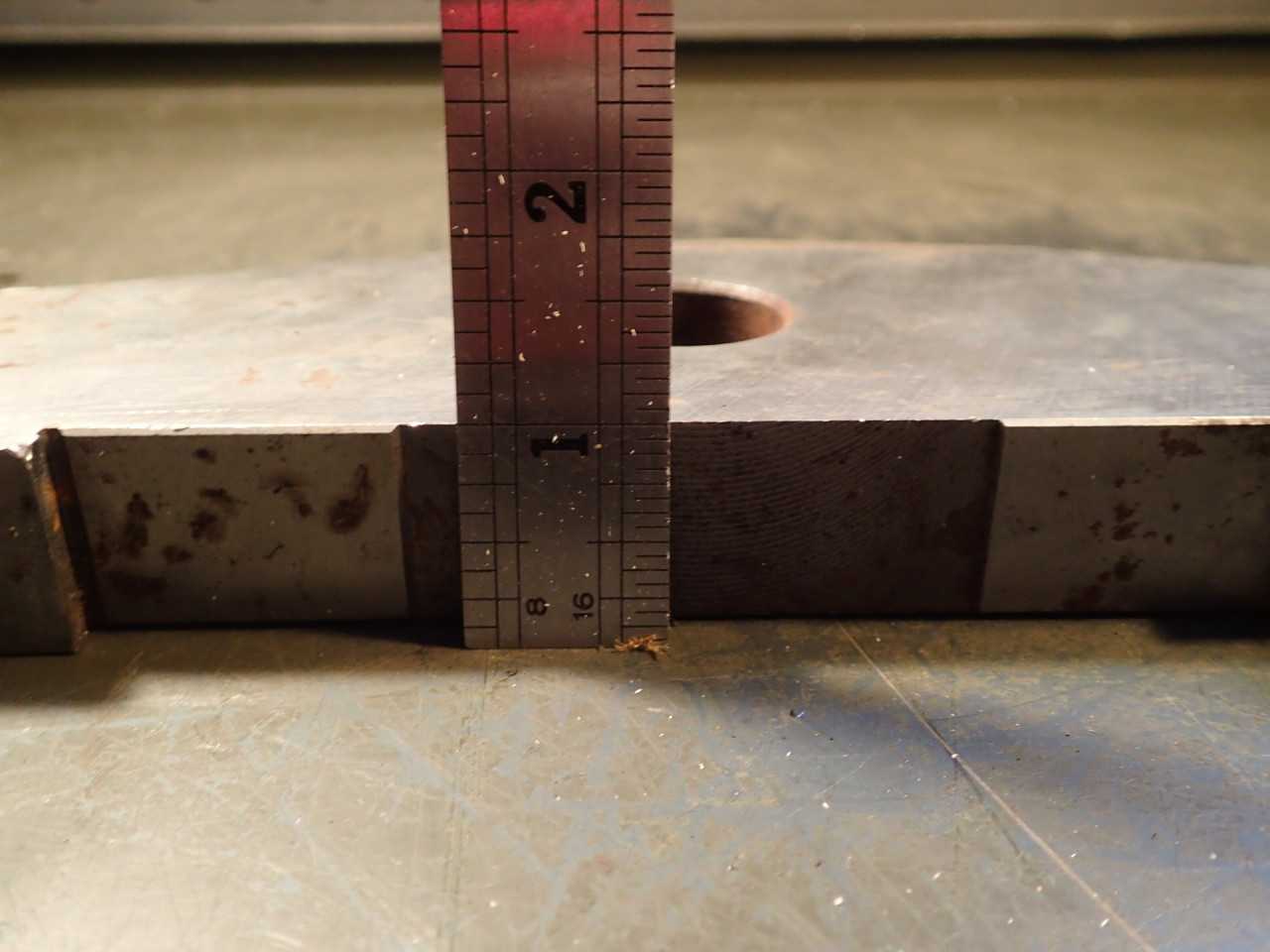 Allied Machine AMEC J Series 8" Spade Drill Insert Bit: 102J2-0800 - HOLEMAKING TOOLS