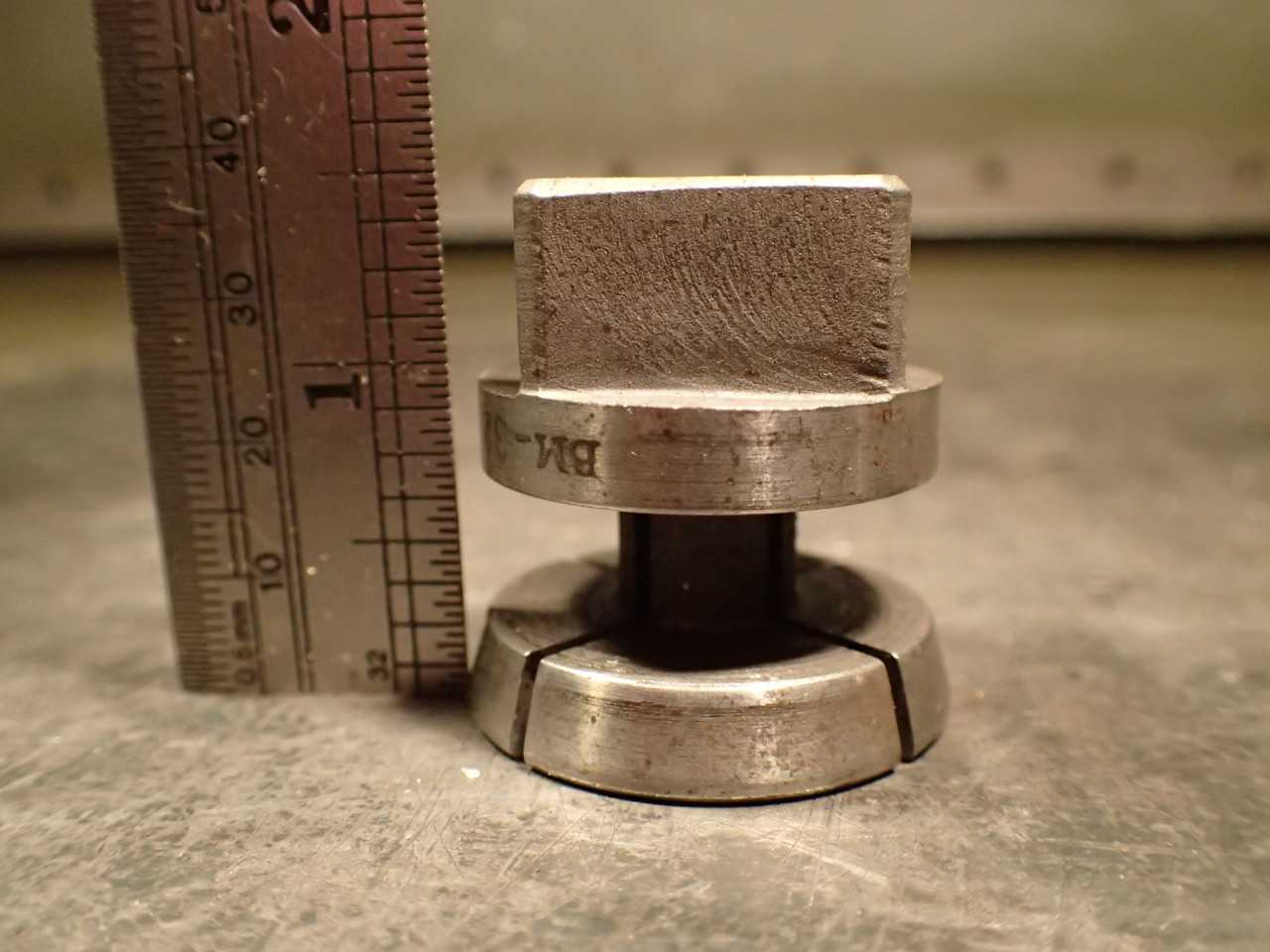 Ziegler 3LX-323C Square Drive Tap Collet: 7/16" -N FL Tool 3-TC-323 TA3-323C LX3 - HOLEMAKING TOOLS