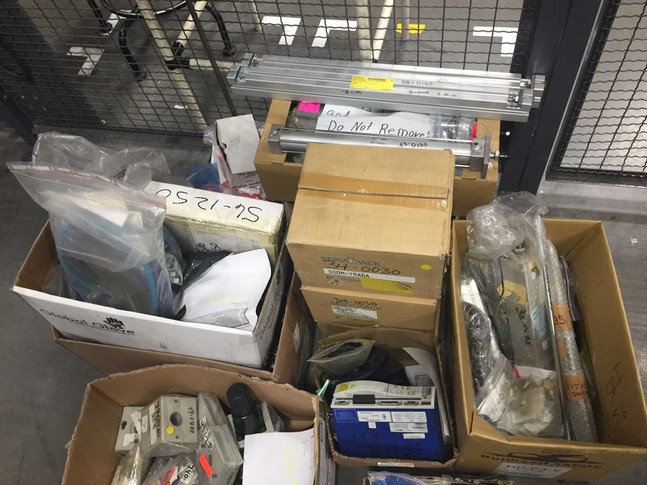 Indirect Material List from Spare Parts Cage - INDUSTRIAL PARTS